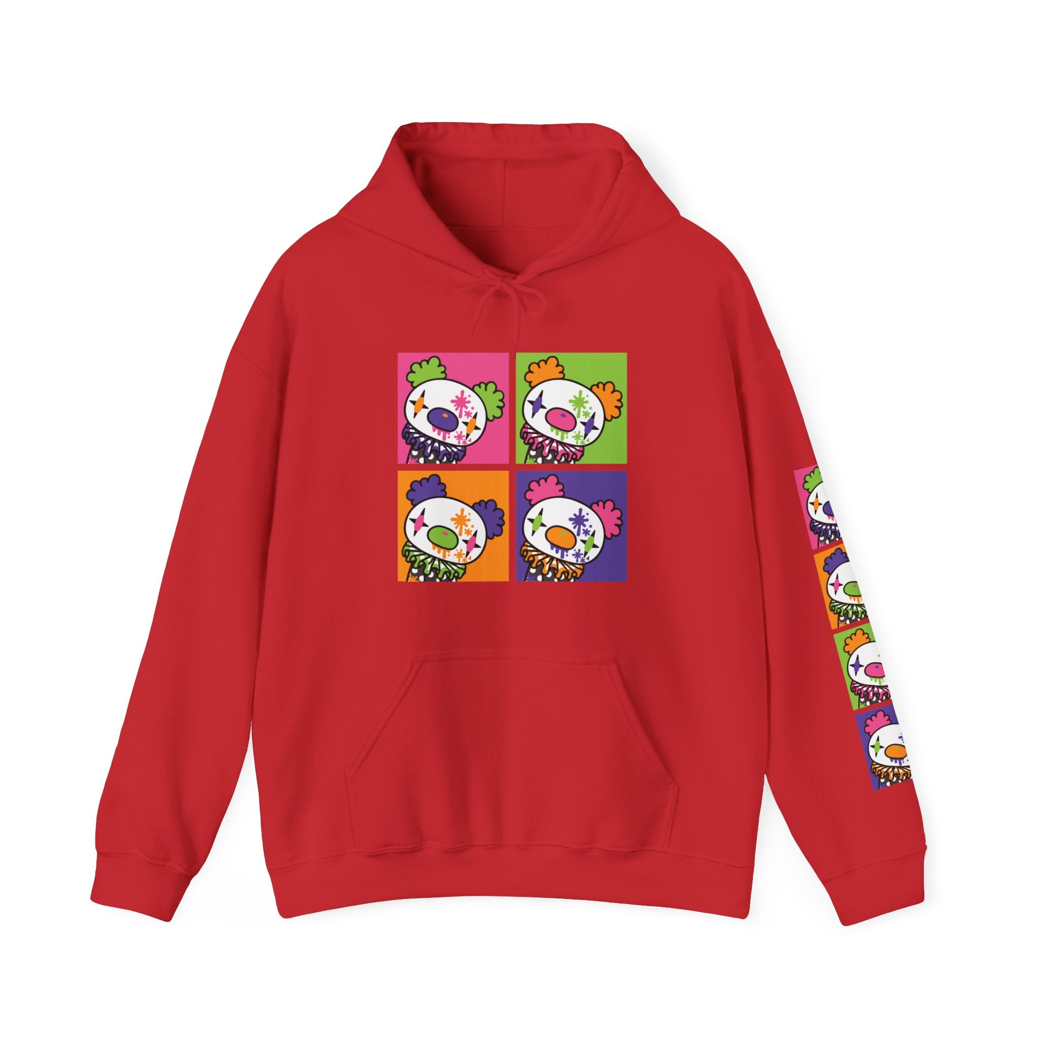 Gloomy Clown Multicolor Hoodie